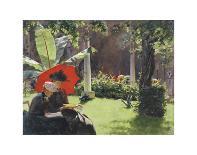 Pink Parasol, 1927-Charles Courtney Curran-Giclee Print