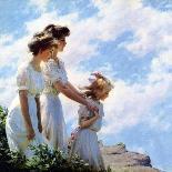 The Cabbage Field, 1914-Charles Courtney Curran-Giclee Print