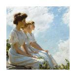 On the Cliff, 1910-Charles Courtney Curran-Giclee Print