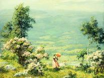 Pink Parasol, 1927-Charles Courtney Curran-Giclee Print