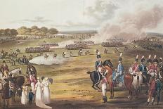 View of the London Volunteer Cavalry and Flying Artillery, 1805 (Colour Litho)-Charles Cranmer-Framed Premier Image Canvas