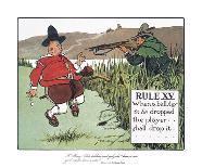 Rule XXXI: If a Ball Lie in Fog-Charles Crombie-Giclee Print