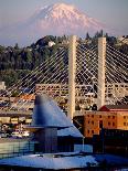 Sailboats Race on Lake Union under City Skyline, Seattle, Washington, Usa-Charles Crust-Photographic Print