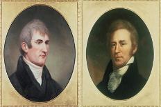 William Clark and Meriwether Lewis-Charles Currier Fenderich-Framed Art Print