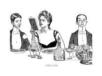 The Party Wall-Charles Dana Gibson-Giclee Print