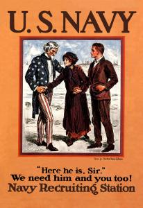 We Need Him and You Too! by Charles Dana Gibson