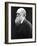 Charles Darwin, C.1870 (B/W Photo)-Julia Margaret Cameron-Framed Giclee Print