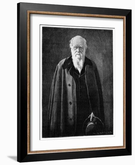 Charles Darwin, Renowned Naturalist and Thinker-John Collier-Framed Giclee Print