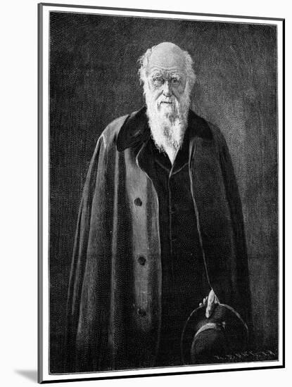 Charles Darwin, Renowned Naturalist and Thinker-John Collier-Mounted Giclee Print