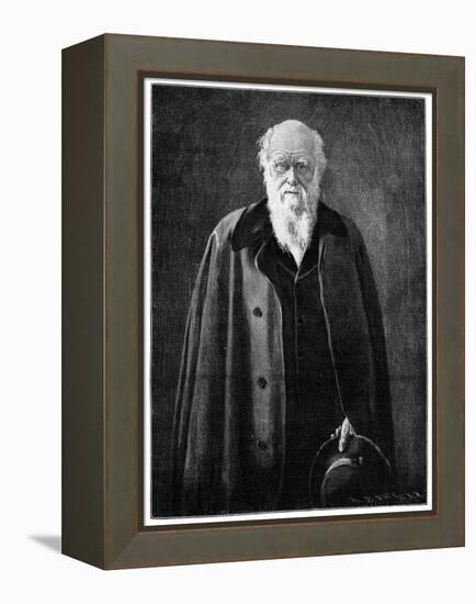 Charles Darwin, Renowned Naturalist and Thinker-John Collier-Framed Premier Image Canvas