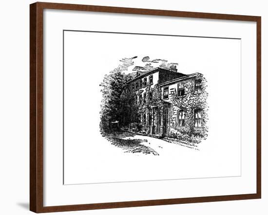 Charles Darwin's House in Downe, Kent-null-Framed Giclee Print