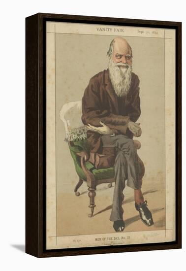 Charles Darwin-James Tissot-Framed Premier Image Canvas