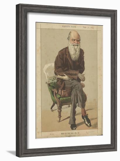 Charles Darwin-James Tissot-Framed Giclee Print