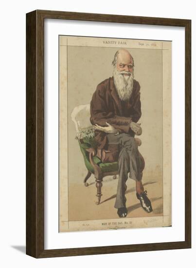 Charles Darwin-James Tissot-Framed Giclee Print