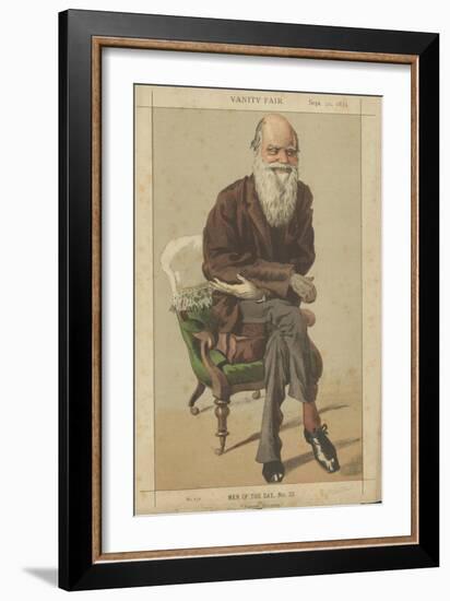 Charles Darwin-James Tissot-Framed Giclee Print