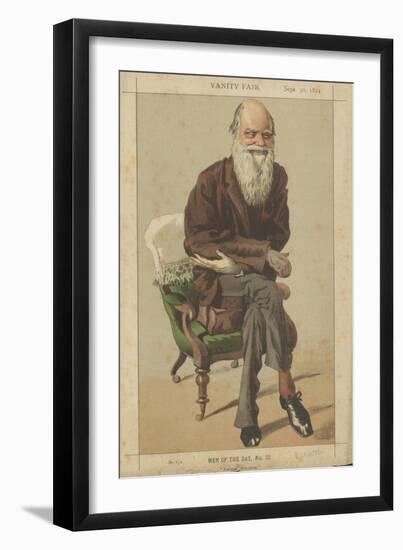 Charles Darwin-James Tissot-Framed Giclee Print