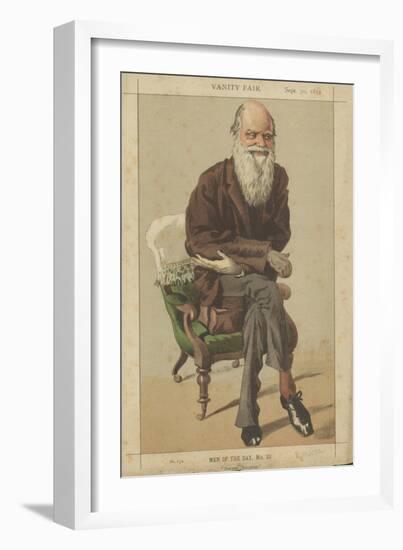 Charles Darwin-James Tissot-Framed Giclee Print