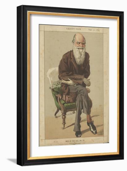 Charles Darwin-James Tissot-Framed Giclee Print