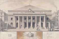 Sketch for a National Palace-Charles De Wailly-Giclee Print