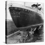 Lancement du Navire croiseur "Zara",1930-Charles Delius-Stretched Canvas