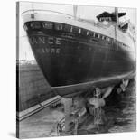 Lancement du Navire croiseur "Zara",1930-Charles Delius-Stretched Canvas