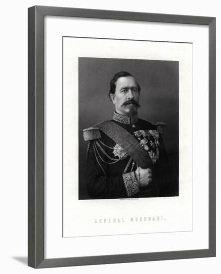 Charles Denis Sauter Bourbaki, French General, 19th Century-null-Framed Giclee Print