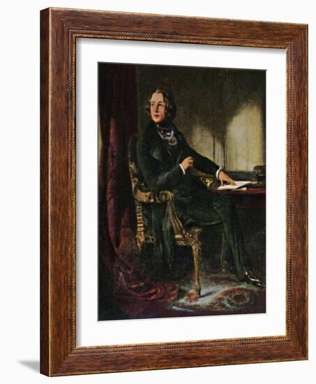 'Charles Dickens 1812-1870. - Gemälde von Maclise', 1934-Unknown-Framed Giclee Print