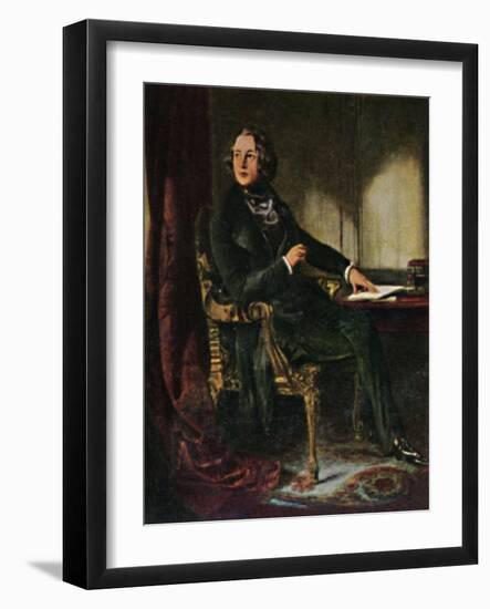 'Charles Dickens 1812-1870. - Gemälde von Maclise', 1934-Unknown-Framed Giclee Print