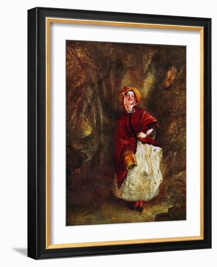 Charles Dickens character-William Powell Frith-Framed Giclee Print