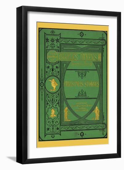 Charles Dickens Christmas Stories-null-Framed Premium Giclee Print