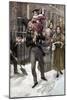 Charles Dickens 's 'A Christmas Carol'-Harold Copping-Mounted Giclee Print