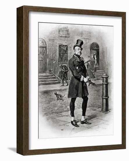 Charles Dickens 's 'David-Frederick Barnard-Framed Giclee Print