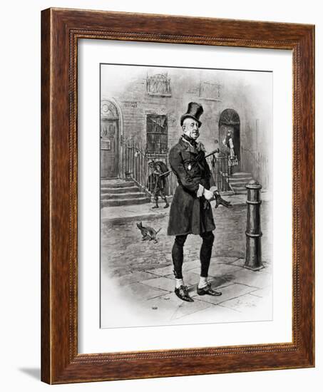 Charles Dickens 's 'David-Frederick Barnard-Framed Giclee Print