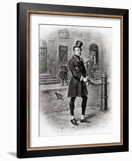 Charles Dickens 's 'David-Frederick Barnard-Framed Giclee Print