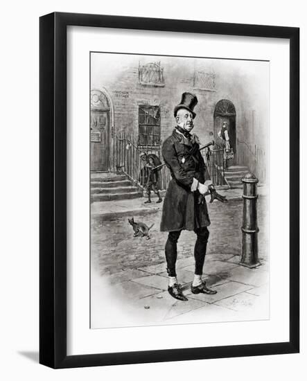 Charles Dickens 's 'David-Frederick Barnard-Framed Giclee Print