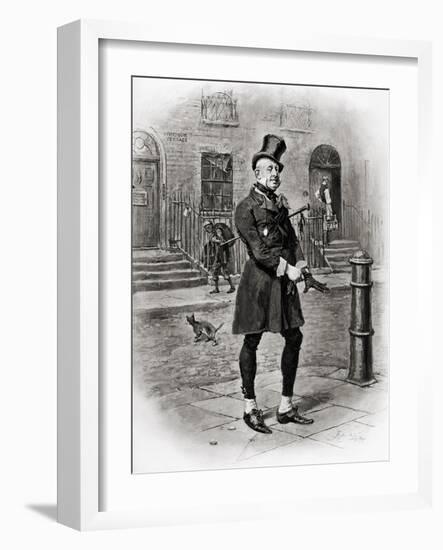 Charles Dickens 's 'David-Frederick Barnard-Framed Giclee Print