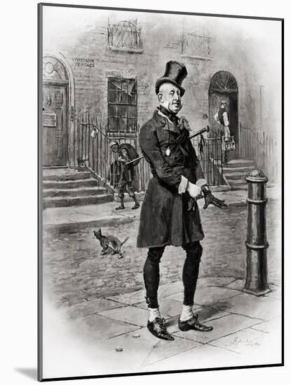 Charles Dickens 's 'David-Frederick Barnard-Mounted Giclee Print