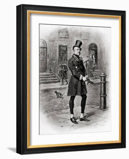 Charles Dickens 's 'David-Frederick Barnard-Framed Giclee Print