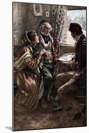 Charles Dickens 's 'Little Dorrit'-Harold Copping-Mounted Giclee Print