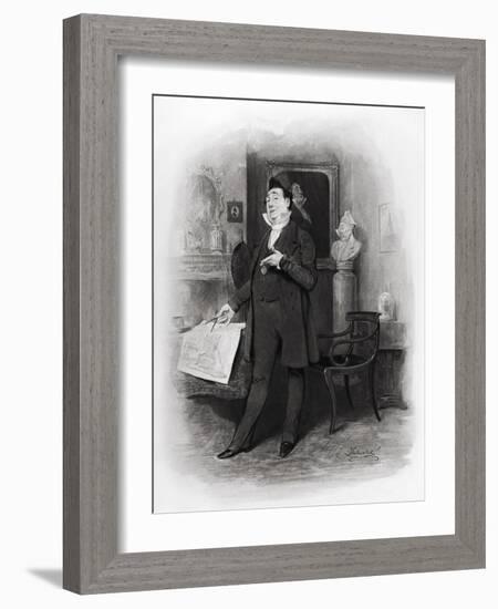 Charles Dickens 's 'Martin-Frederick Barnard-Framed Giclee Print