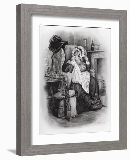 Charles Dickens 's 'Martin-Frederick Barnard-Framed Giclee Print