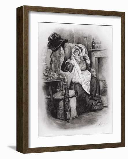 Charles Dickens 's 'Martin-Frederick Barnard-Framed Giclee Print