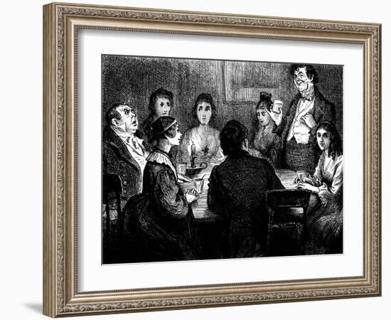 Charles Dickens 's Nicholas Nickleby-Frederick Barnard-Framed Giclee Print