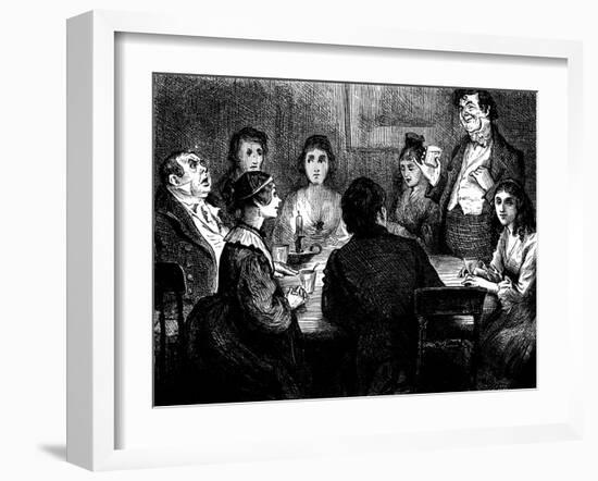 Charles Dickens 's Nicholas Nickleby-Frederick Barnard-Framed Giclee Print