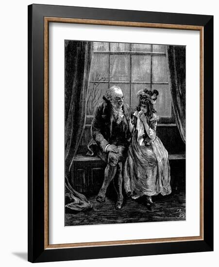 Charles Dickens 's Nicholas Nickleby-Frederick Barnard-Framed Giclee Print