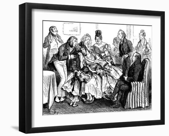 Charles Dickens 's Nicholas Nickleby-Frederick Barnard-Framed Giclee Print