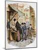 Charles Dickens 's 'The Adventures of Oliver Twist-George Cruikshank-Mounted Giclee Print