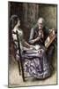 Charles Dickens 's 'The Cricket on the Hearth'-Harold Copping-Mounted Giclee Print