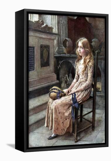 Charles Dickens 's 'The Old Curiosity Shop'-Harold Copping-Framed Premier Image Canvas