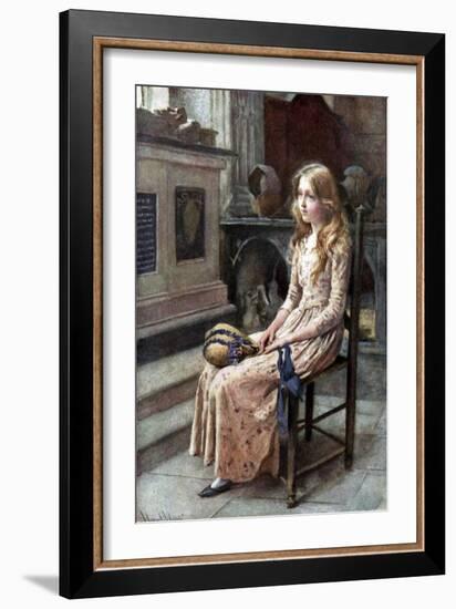 Charles Dickens 's 'The Old Curiosity Shop'-Harold Copping-Framed Giclee Print